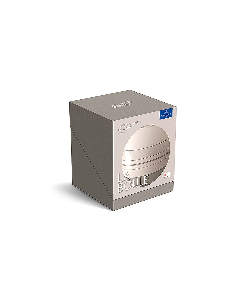 VILLEROY & BOCH La Boule Iconic 7 pz. Pure Beige crema